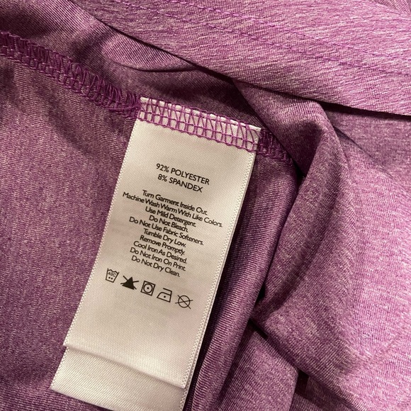 Eddie Bauer Relaxed Fit Purple Quick Dry Active Wear Long Sleeve Shirt Size M - Picture 10 of 12